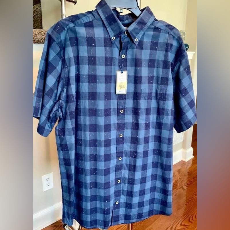 Mens Brand New Size Xlt Short Sleeve Shirt 966